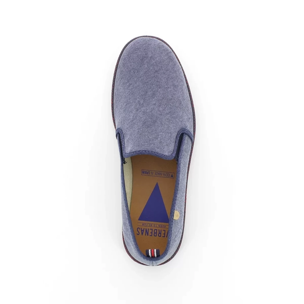 Image (6) de la chaussures Verbenas - Baskets Bleu en Textile