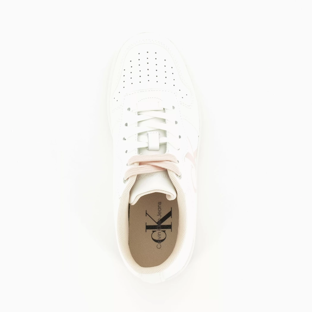 Image (6) de la chaussures Calvin Klein - Baskets Blanc en Cuir