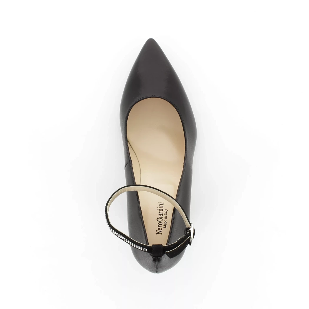 Image (6) de la chaussures Nero Giardini - Escarpins Noir en Cuir