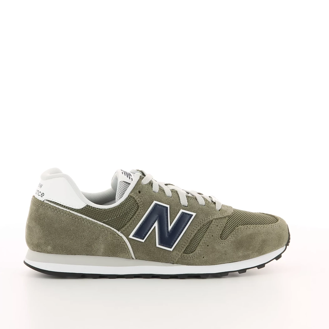 Image (2) de la chaussures New Balance - Baskets Vert en Cuir nubuck