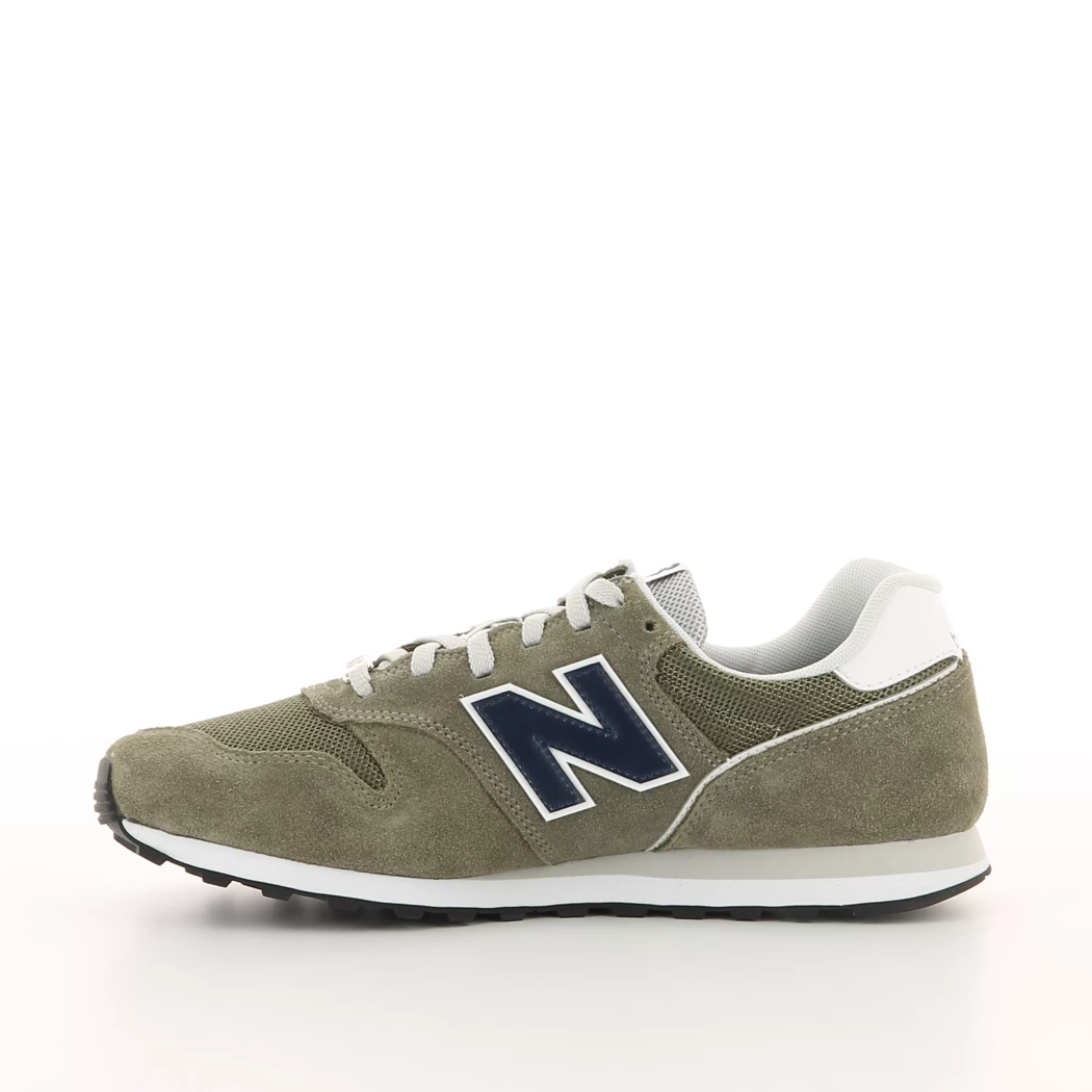 Image (4) de la chaussures New Balance - Baskets Vert en Cuir nubuck