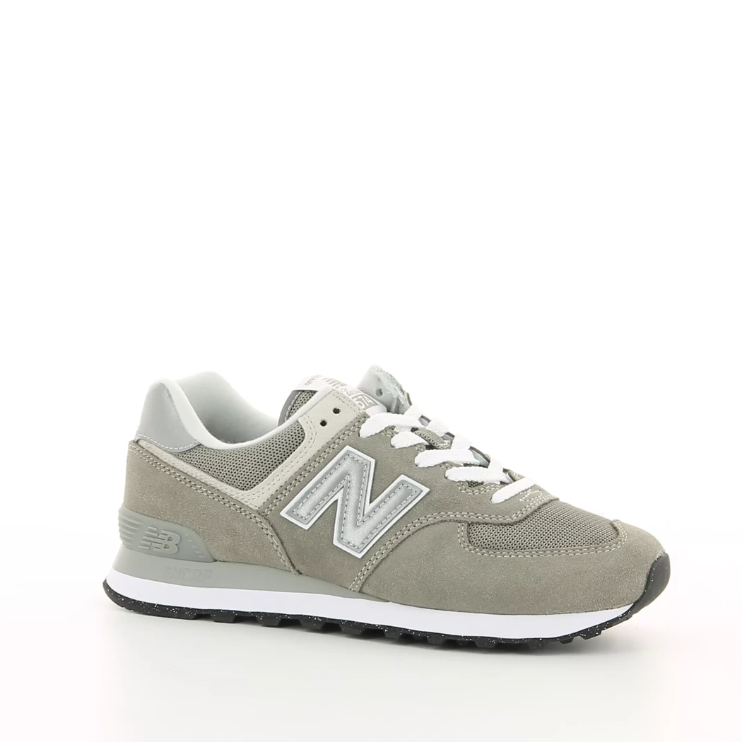 Image (1) de la chaussures New Balance - Baskets Taupe en Cuir nubuck