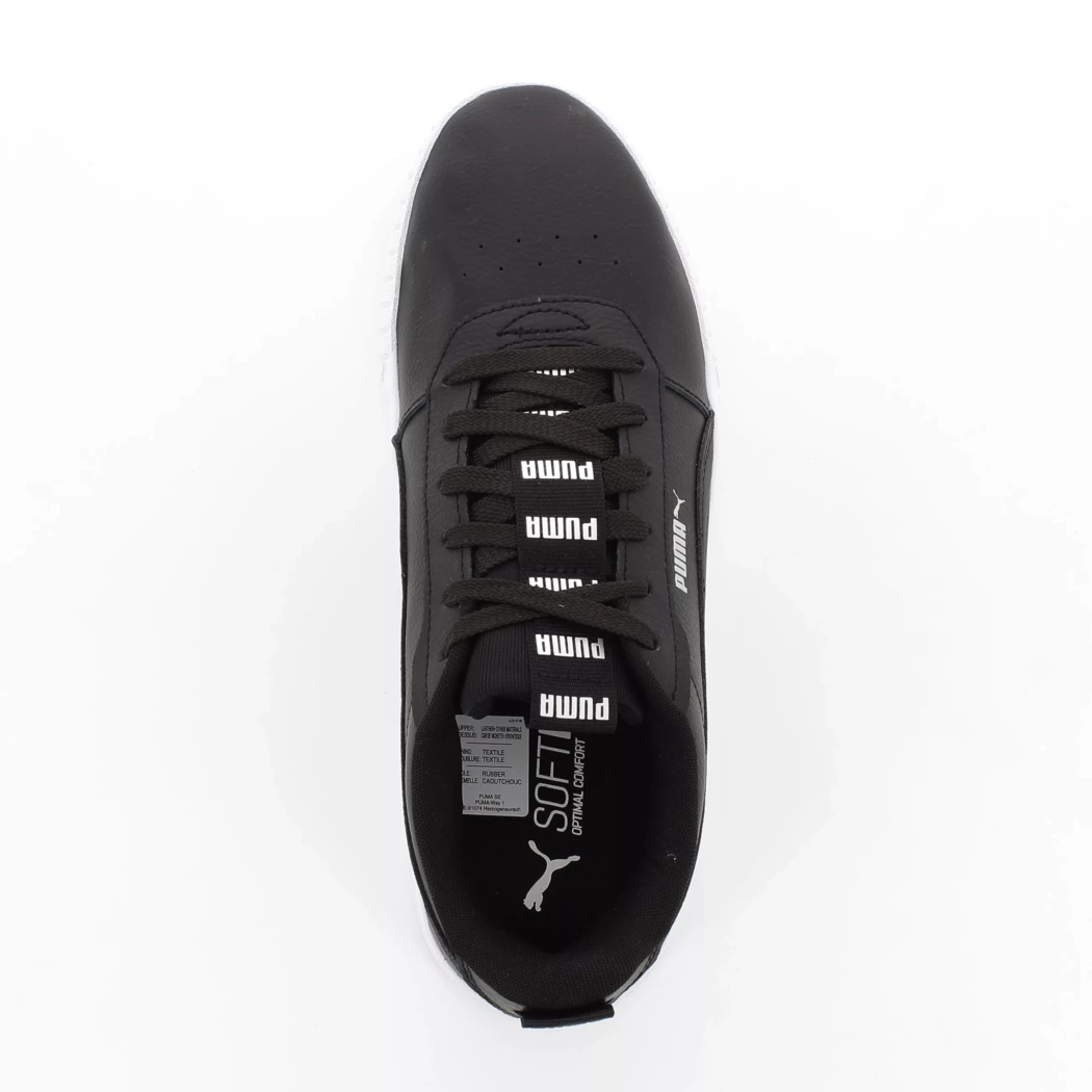 Image (6) de la chaussures Puma - Baskets Noir en Cuir synthétique