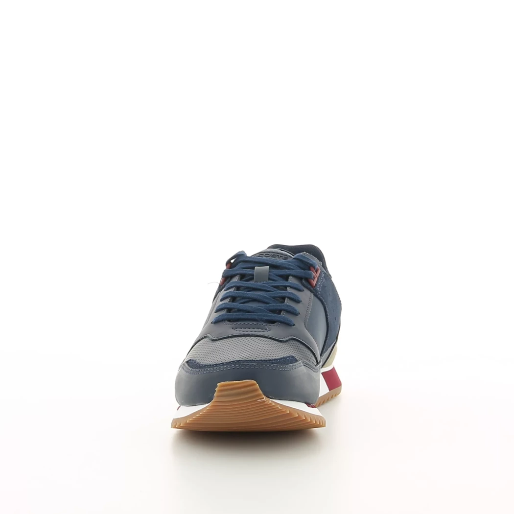 Image (5) de la chaussures Lacoste - Baskets Bleu en Multi-Matières
