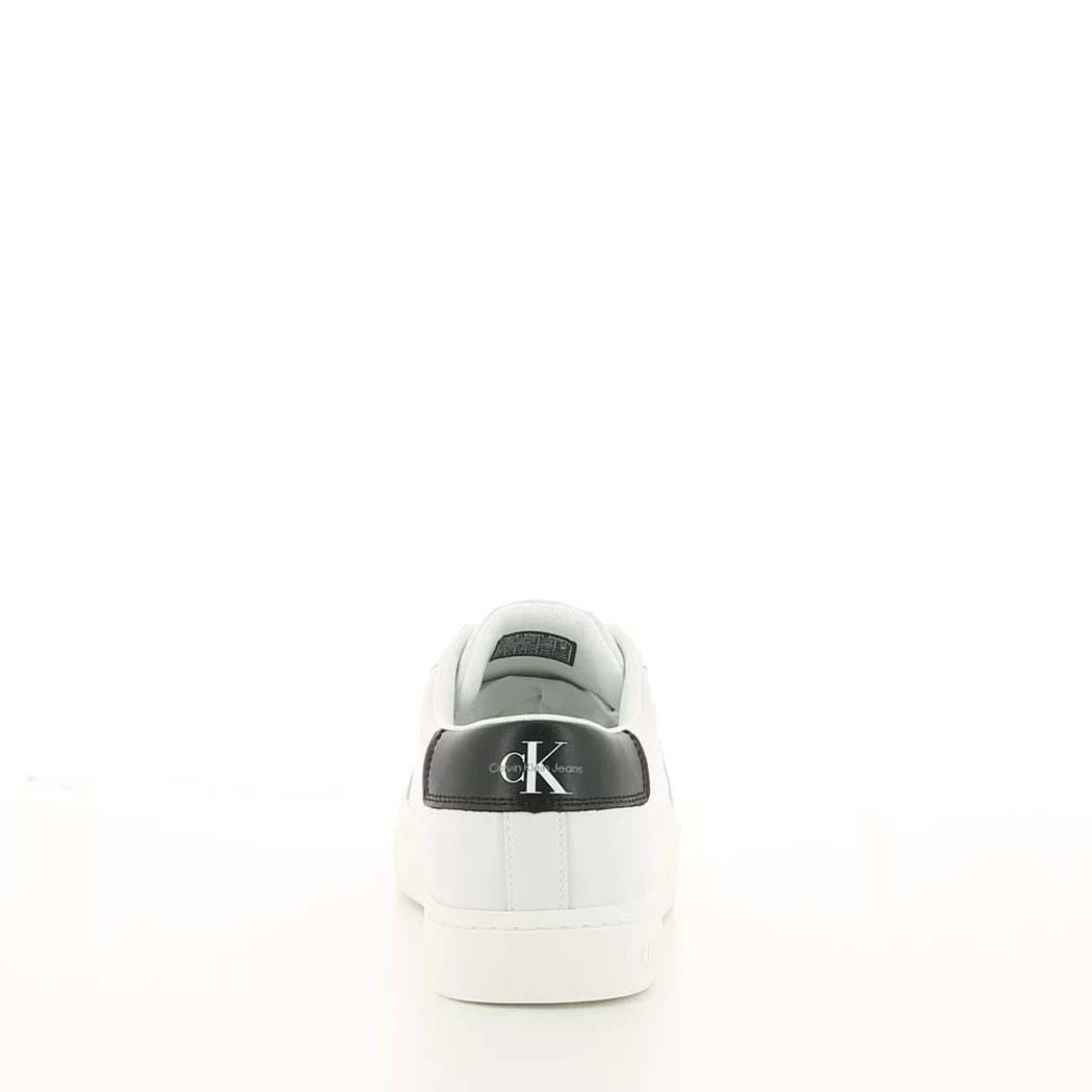 Image (3) de la chaussures Calvin Klein - Baskets Blanc en Cuir