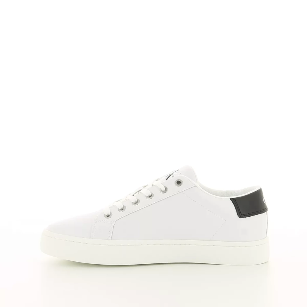 Image (4) de la chaussures Calvin Klein - Baskets Blanc en Cuir