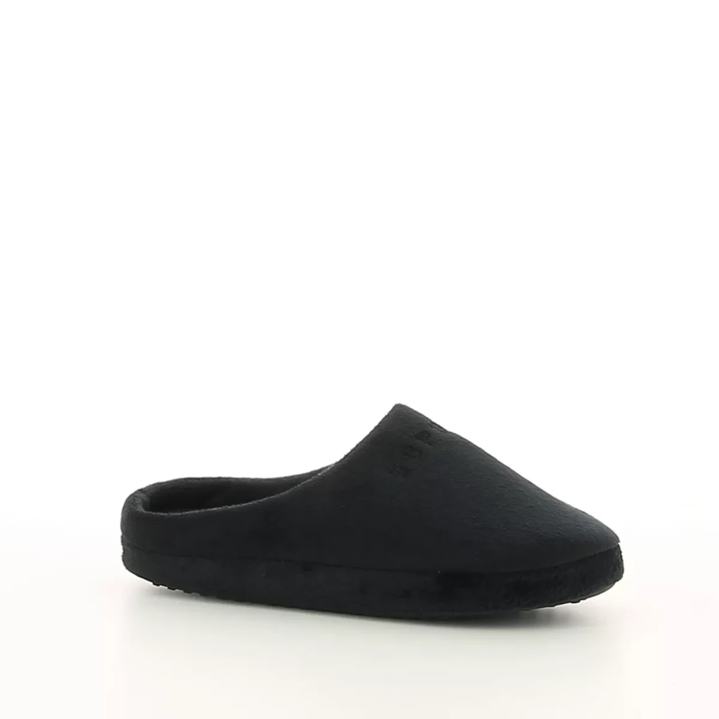 Image (1) de la chaussures Esprit - Pantoufles et Chaussons Noir en Textile