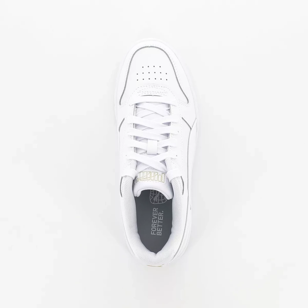 Image (6) de la chaussures Puma - Baskets Blanc en Cuir synthétique