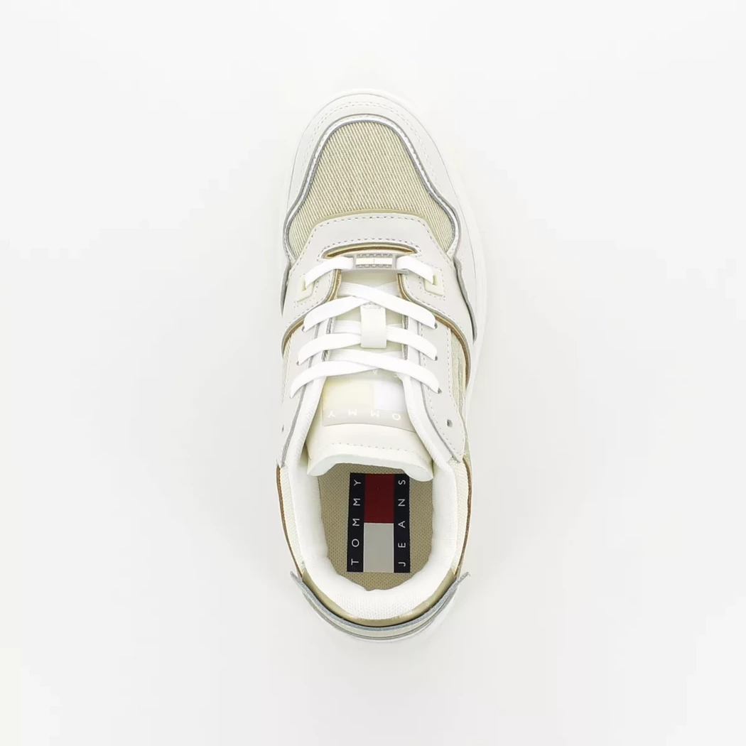 Image (6) de la chaussures Tommy jeans - Baskets Blanc en Cuir