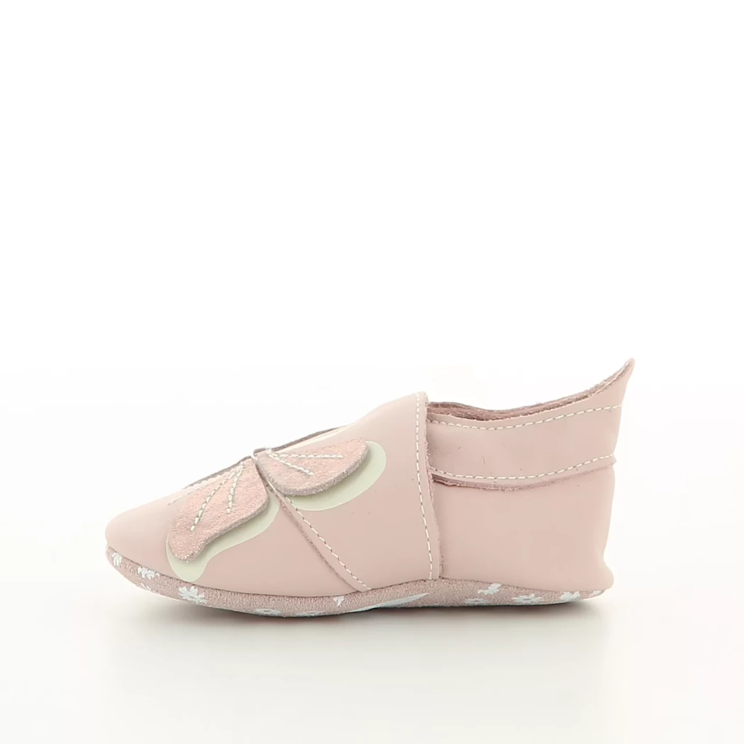 Image (4) de la chaussures Bobux - Chaussons bébé Rose en Cuir Image (4) de la chaussures Bobux - Chaussons bébé Rose en Cuir