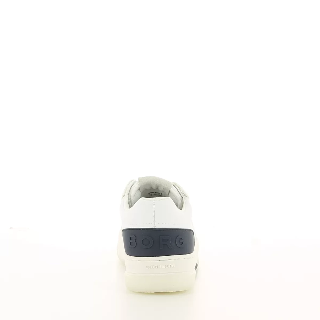 Image (3) de la chaussures Bjorn Borg - Baskets Blanc en Cuir