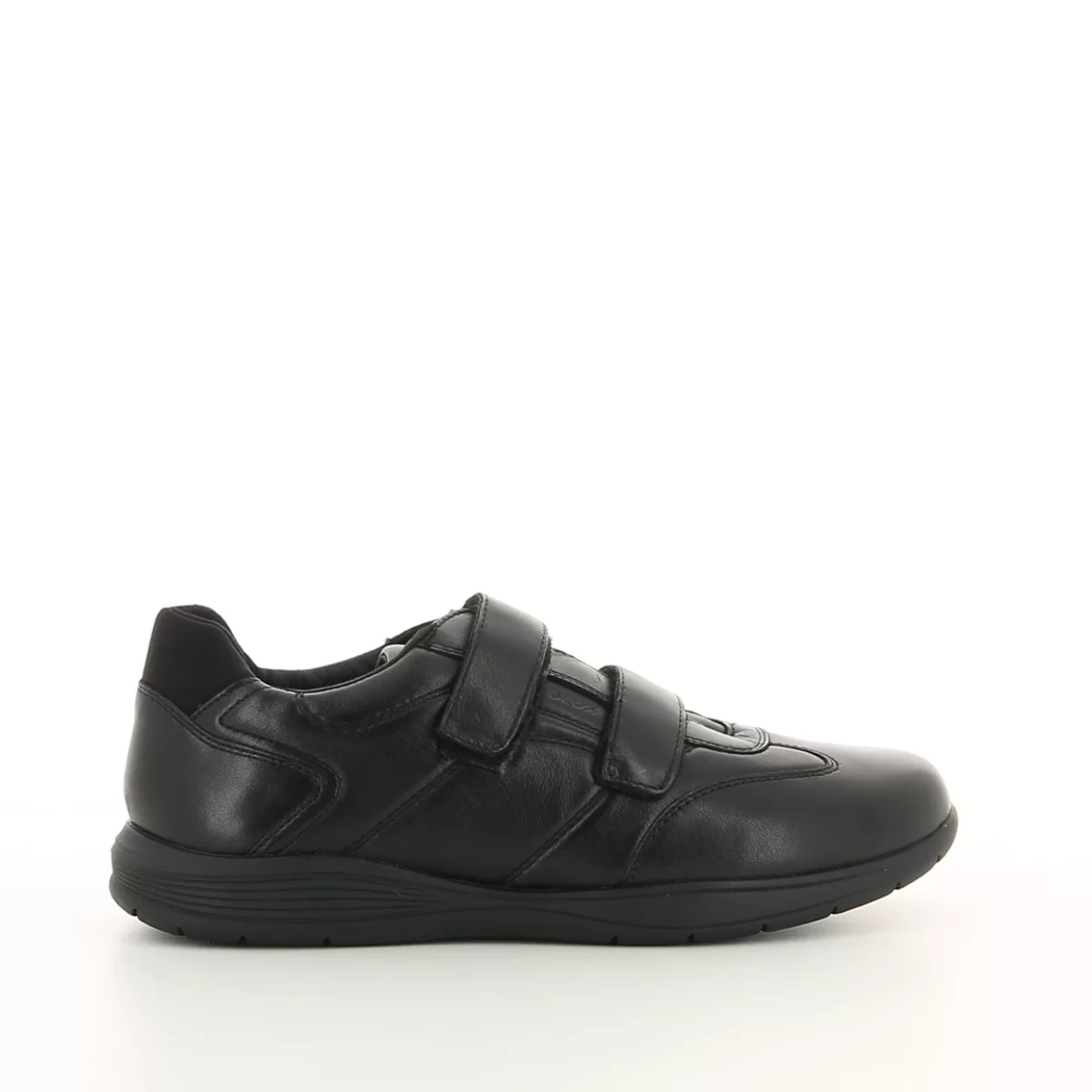 Image (2) de la chaussures Geox - Chaussures à velcro Noir en Cuir