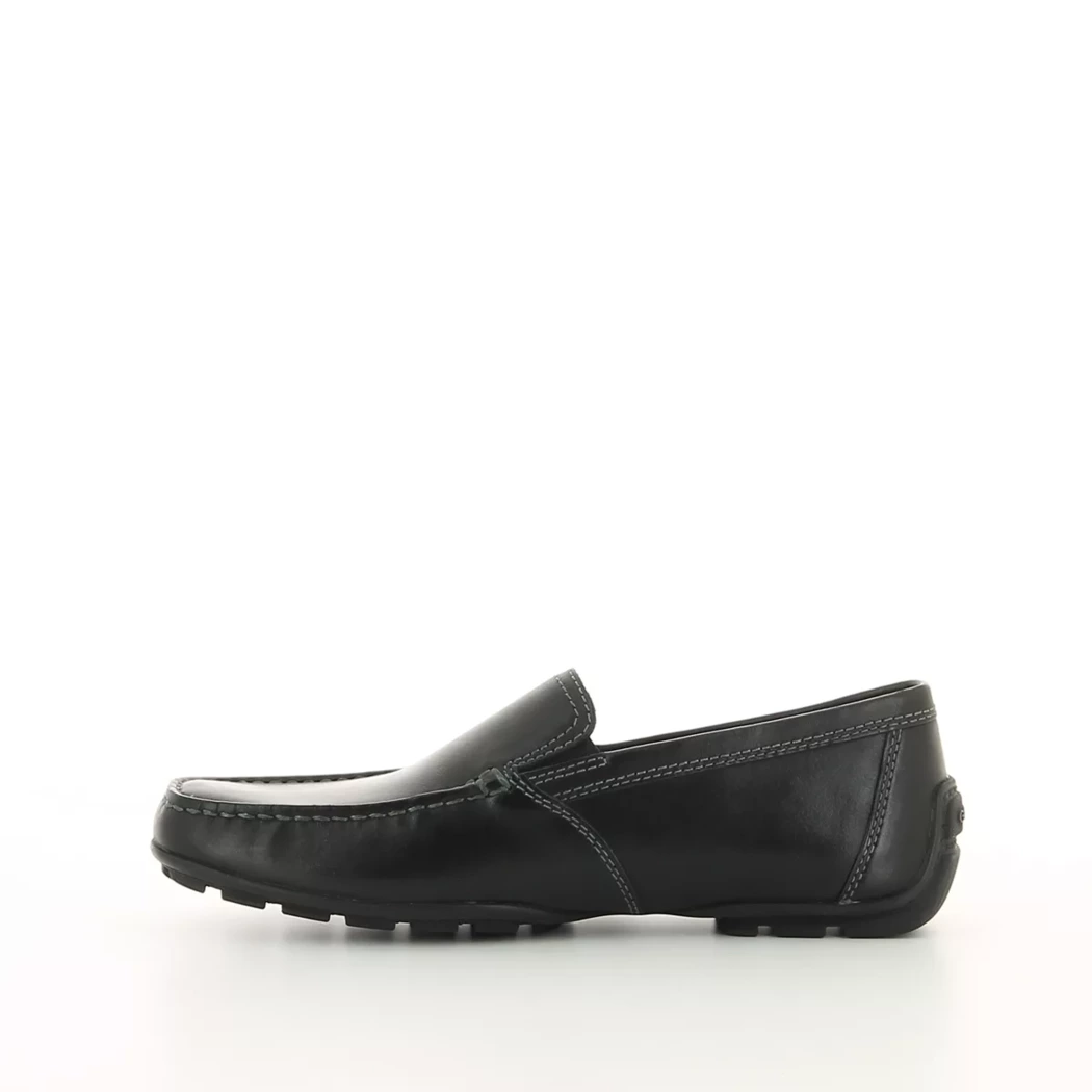 Image (4) de la chaussures Geox - Mocassins Noir en Cuir
