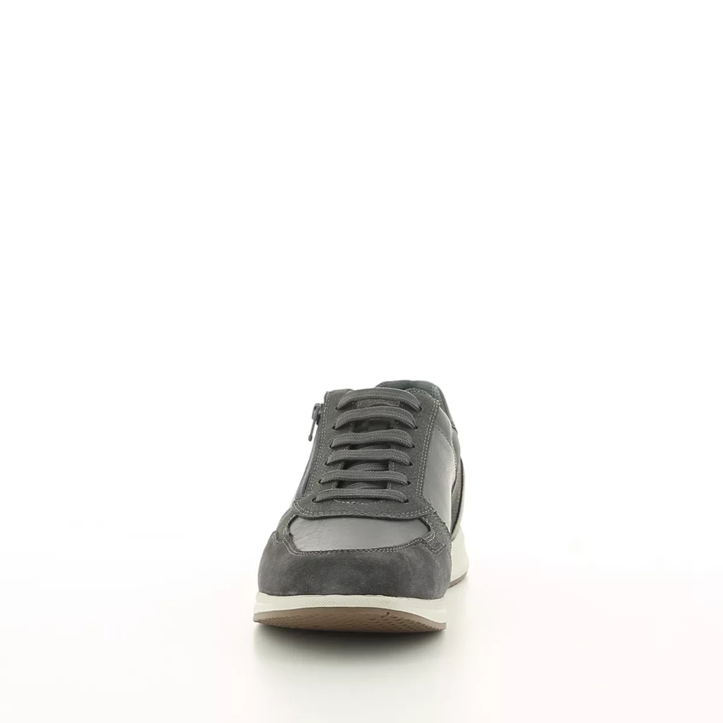 Image (5) de la chaussures Geox - Chaussures à lacets Gris en Cuir