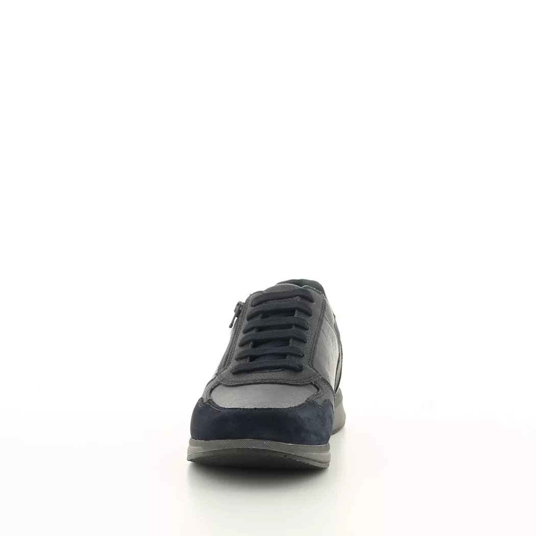 Image (5) de la chaussures Geox - Chaussures à lacets Bleu en Cuir