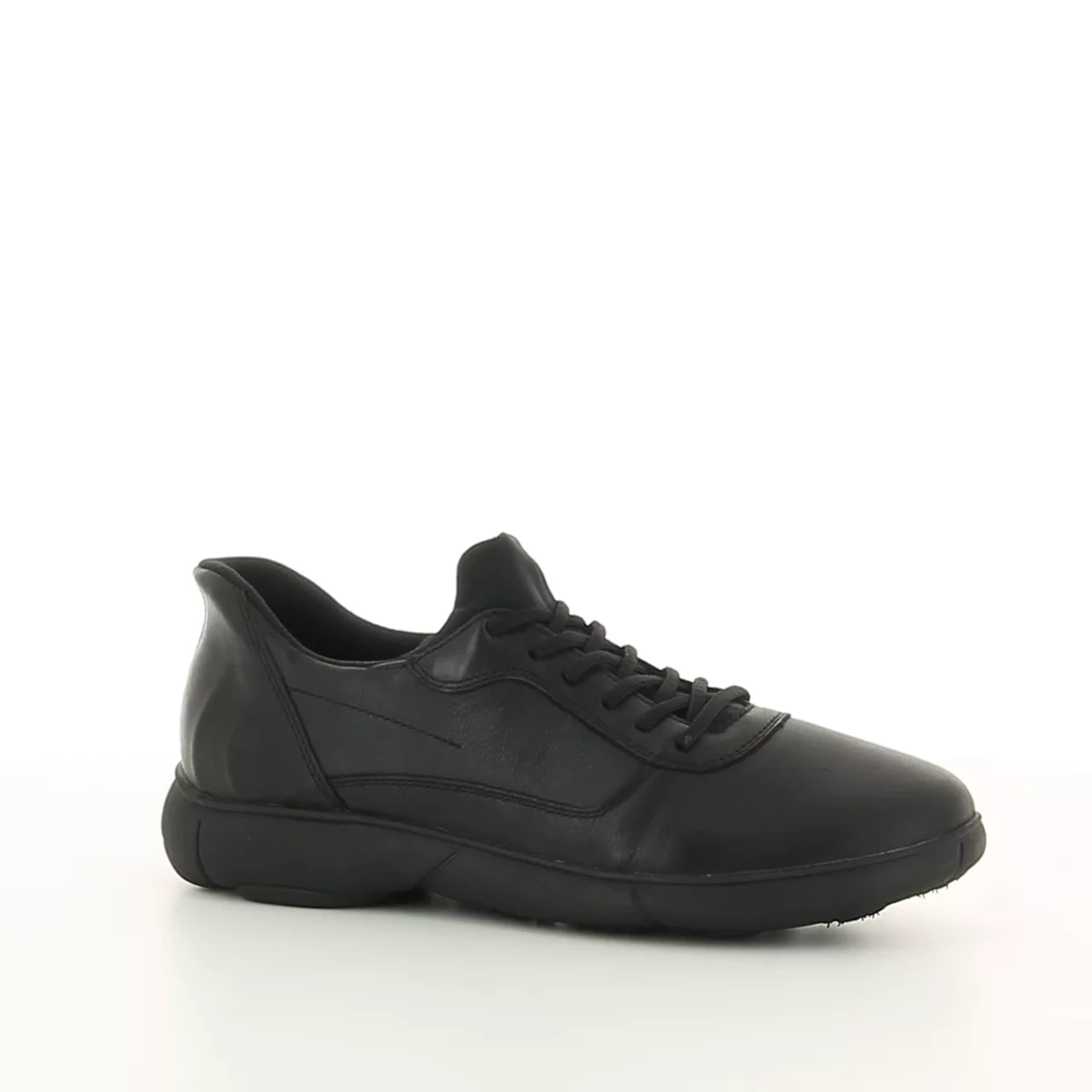 Image (1) de la chaussures Geox - Baskets Noir en Cuir