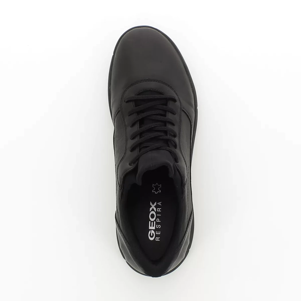 Image (6) de la chaussures Geox - Baskets Noir en Cuir