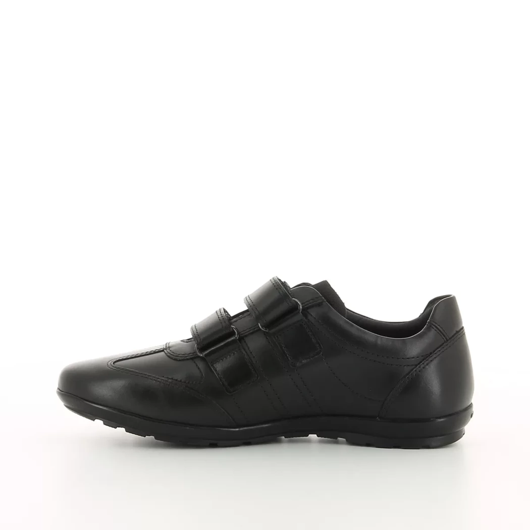 Image (4) de la chaussures Geox - Chaussures à velcro Noir en Cuir