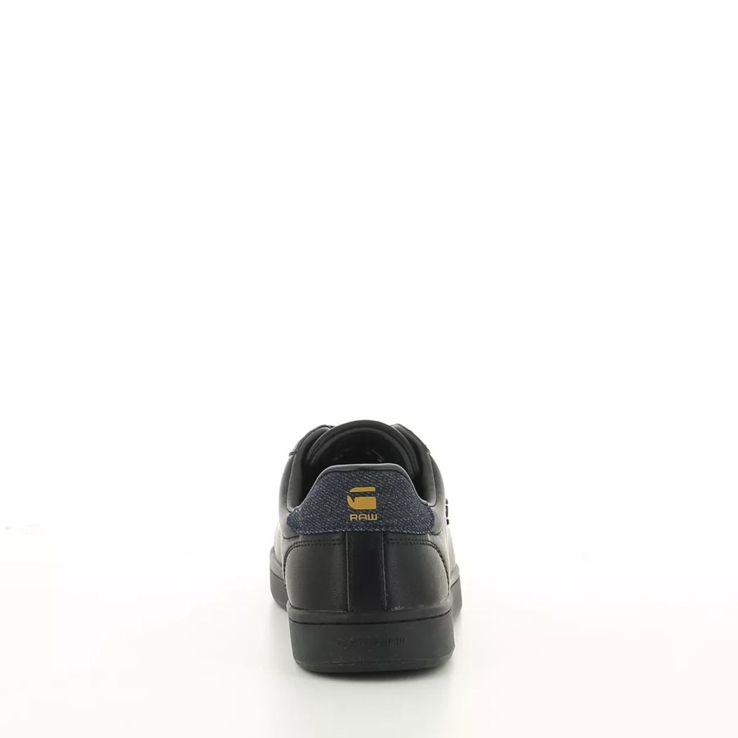 Image (3) de la chaussures G-Star - Baskets Noir en Cuir