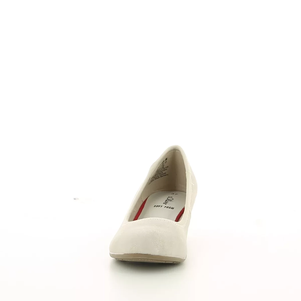 Image (5) de la chaussures S.Oliver - Escarpins Beige en Cuir synthétique