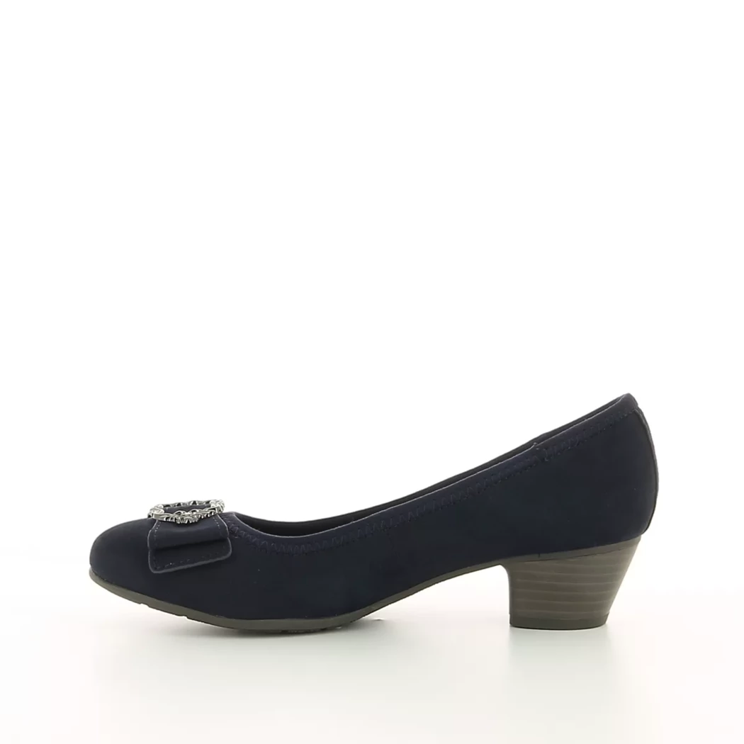 Image (4) de la chaussures S.Oliver - Escarpins Bleu en Cuir synthétique