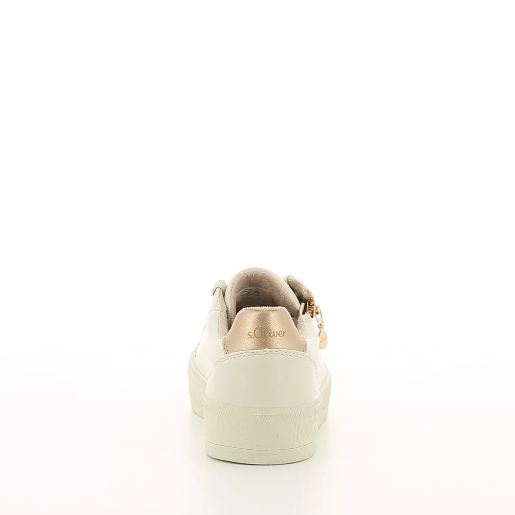 Image (3) de la chaussures S.Oliver - Baskets Beige en Cuir synthétique