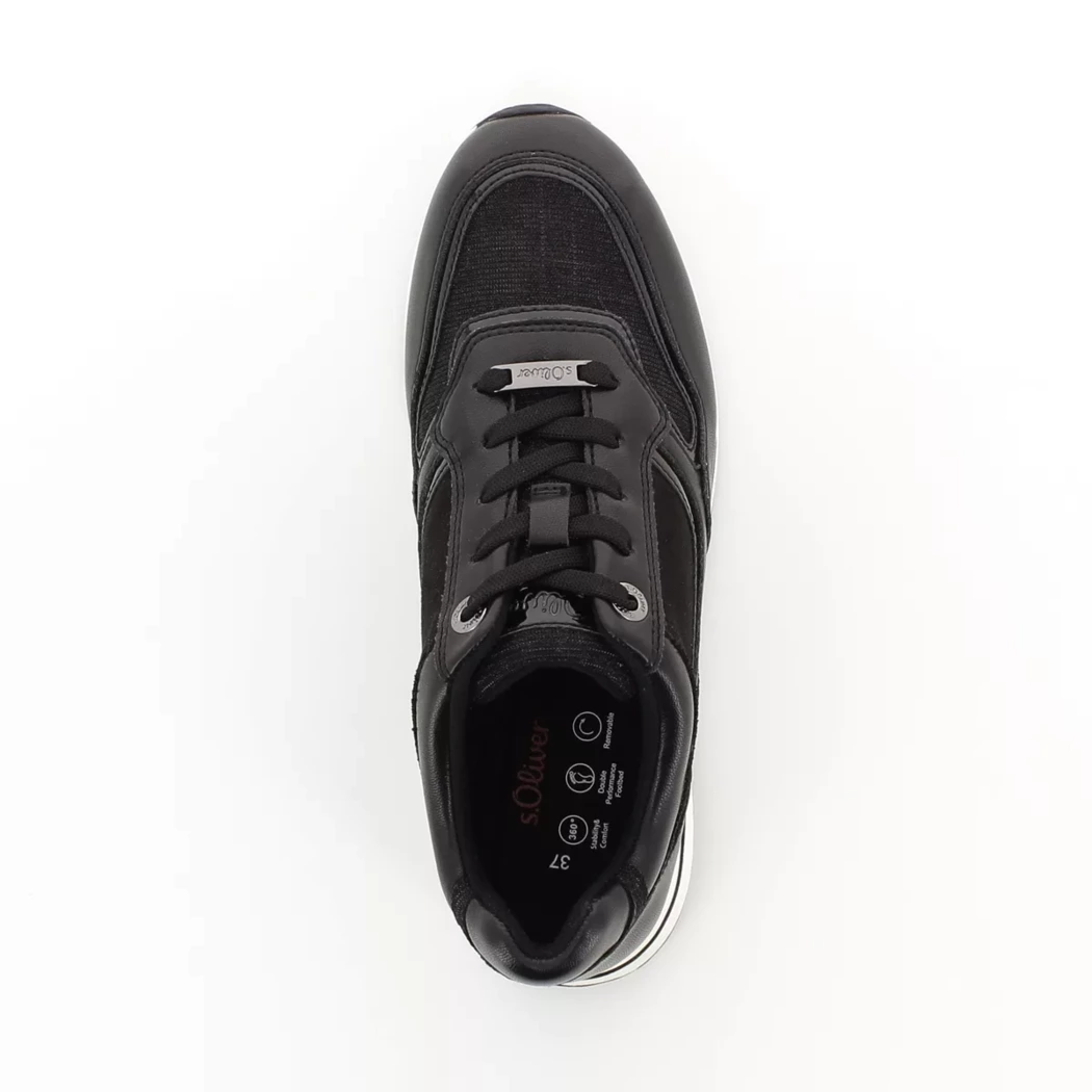 Image (6) de la chaussures S.Oliver - Baskets Noir en Multi-Matières