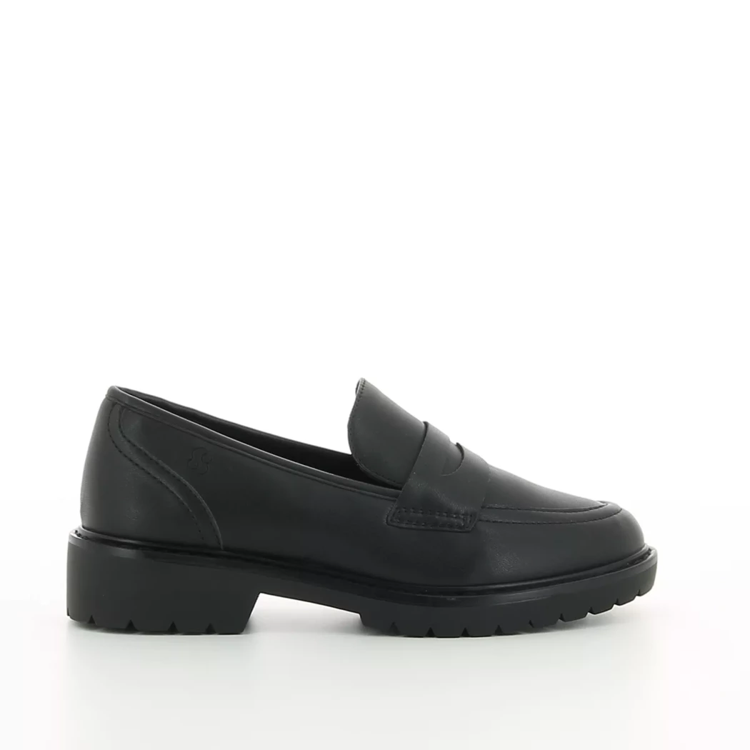 Image (2) de la chaussures S.Oliver - Mocassins Noir en Cuir synthétique