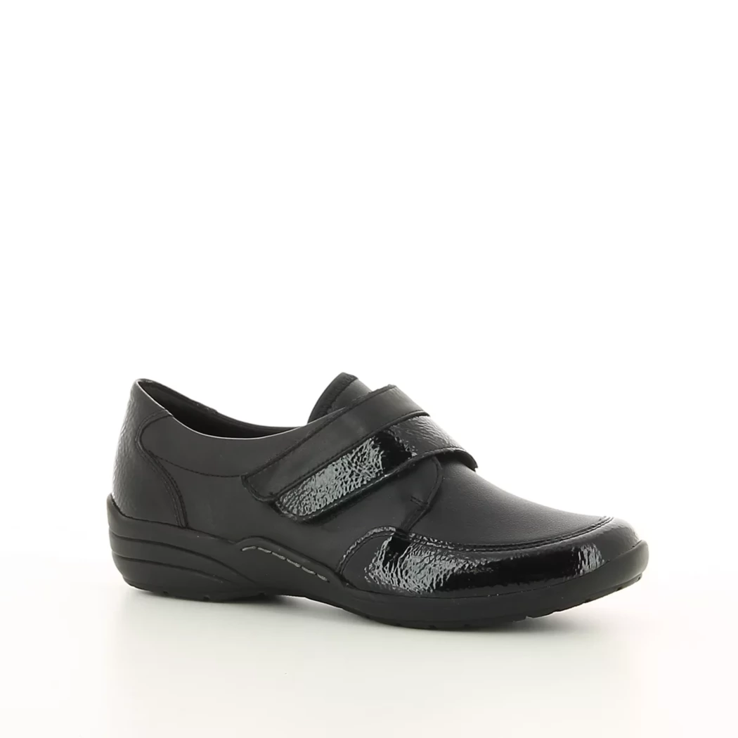 Image (1) de la chaussures Remonte - Chaussures à velcro Noir en Cuir synthétique