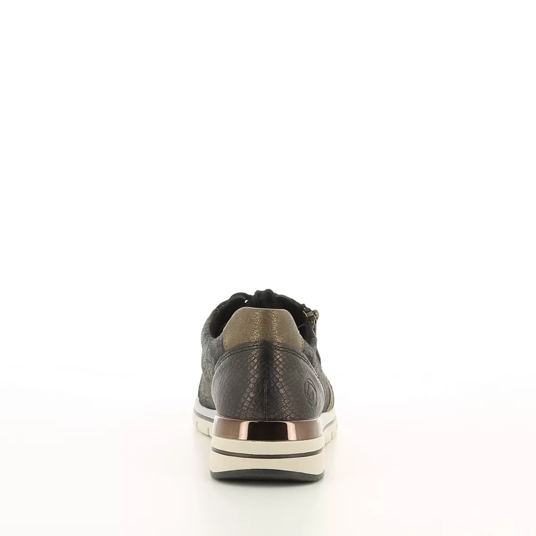 Image (3) de la chaussures Remonte - Chaussures à lacets Or / Bronze / Platine en Multi-Matières