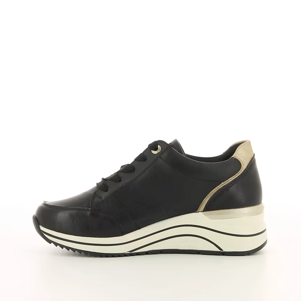 Image (4) de la chaussures Remonte - Baskets Noir en Cuir
