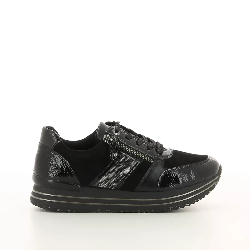 Image (2) de la chaussures Remonte - Baskets Noir en Multi-Matières