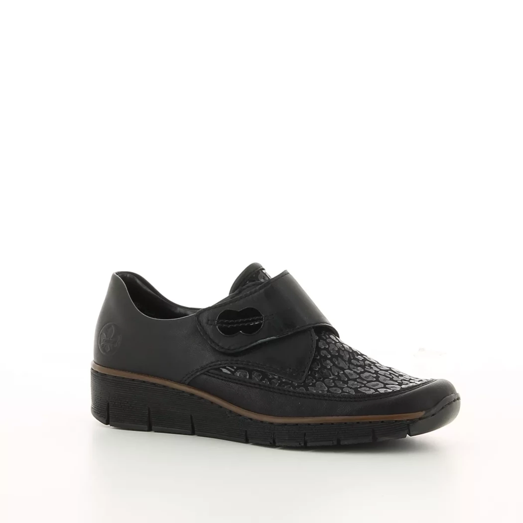 Image (1) de la chaussures Rieker - Chaussures à velcro Noir en Multi-Matières