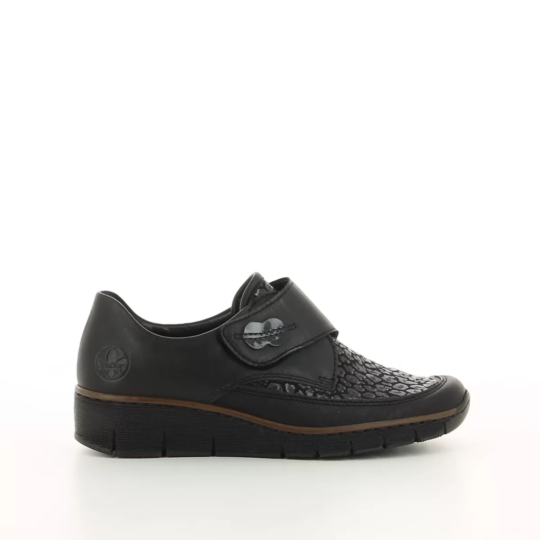 Image (2) de la chaussures Rieker - Chaussures à velcro Noir en Multi-Matières