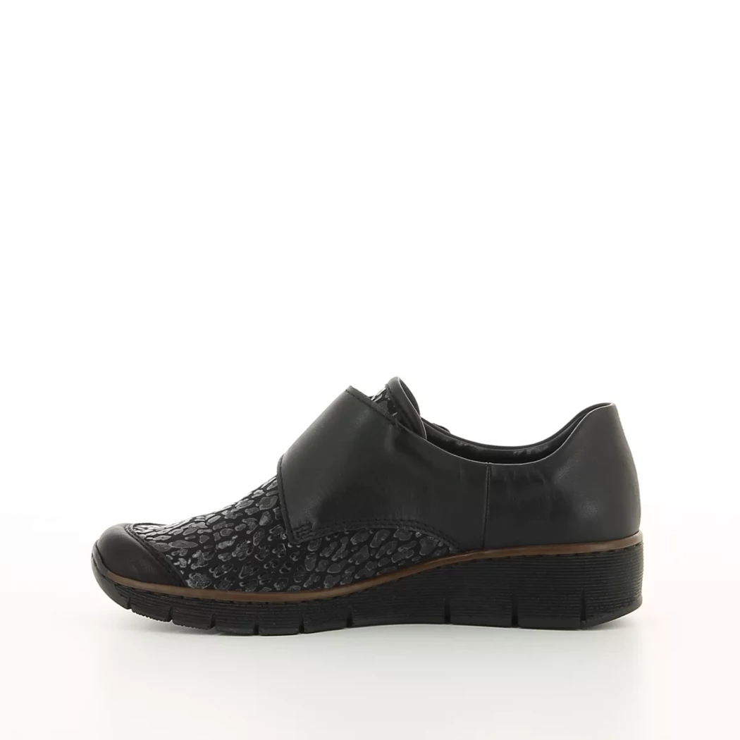 Image (4) de la chaussures Rieker - Chaussures à velcro Noir en Multi-Matières