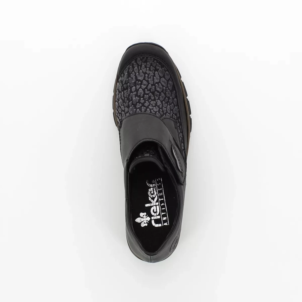 Image (6) de la chaussures Rieker - Chaussures à velcro Noir en Multi-Matières