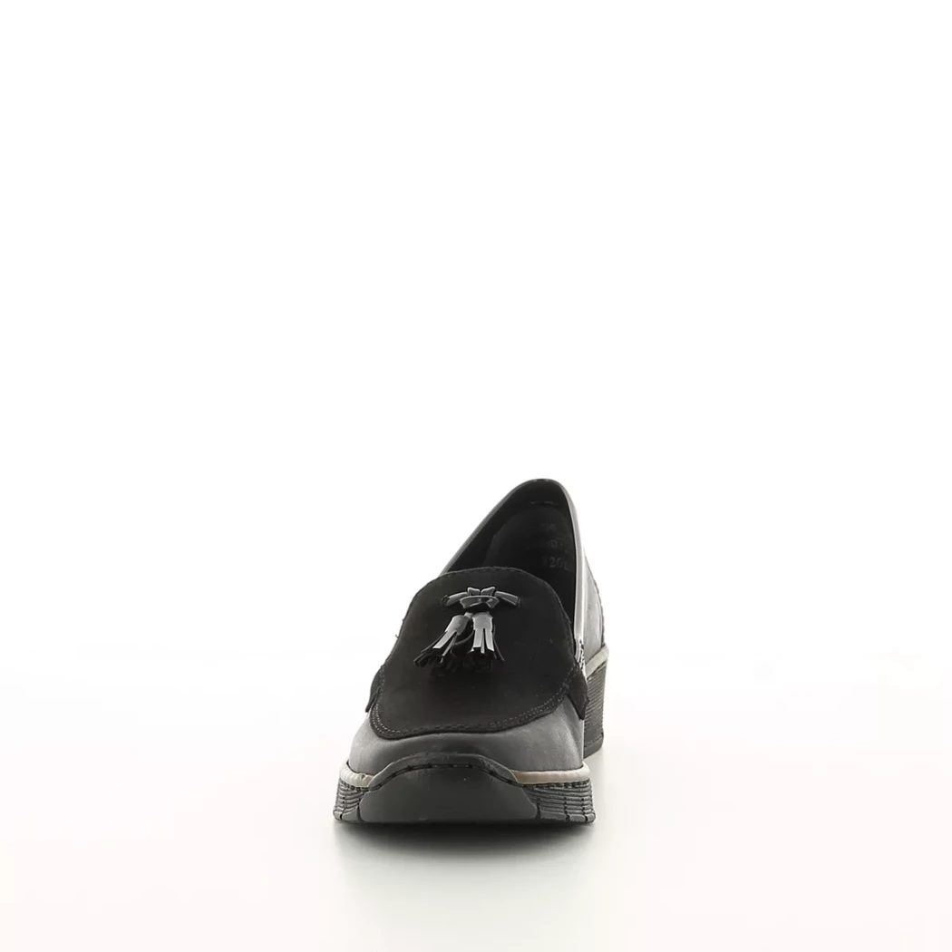 Image (5) de la chaussures Rieker - Mocassins Noir en Multi-Matières