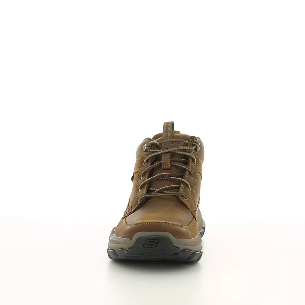Image (5) de la chaussures Skechers - Bottines Marron en Cuir synthétique