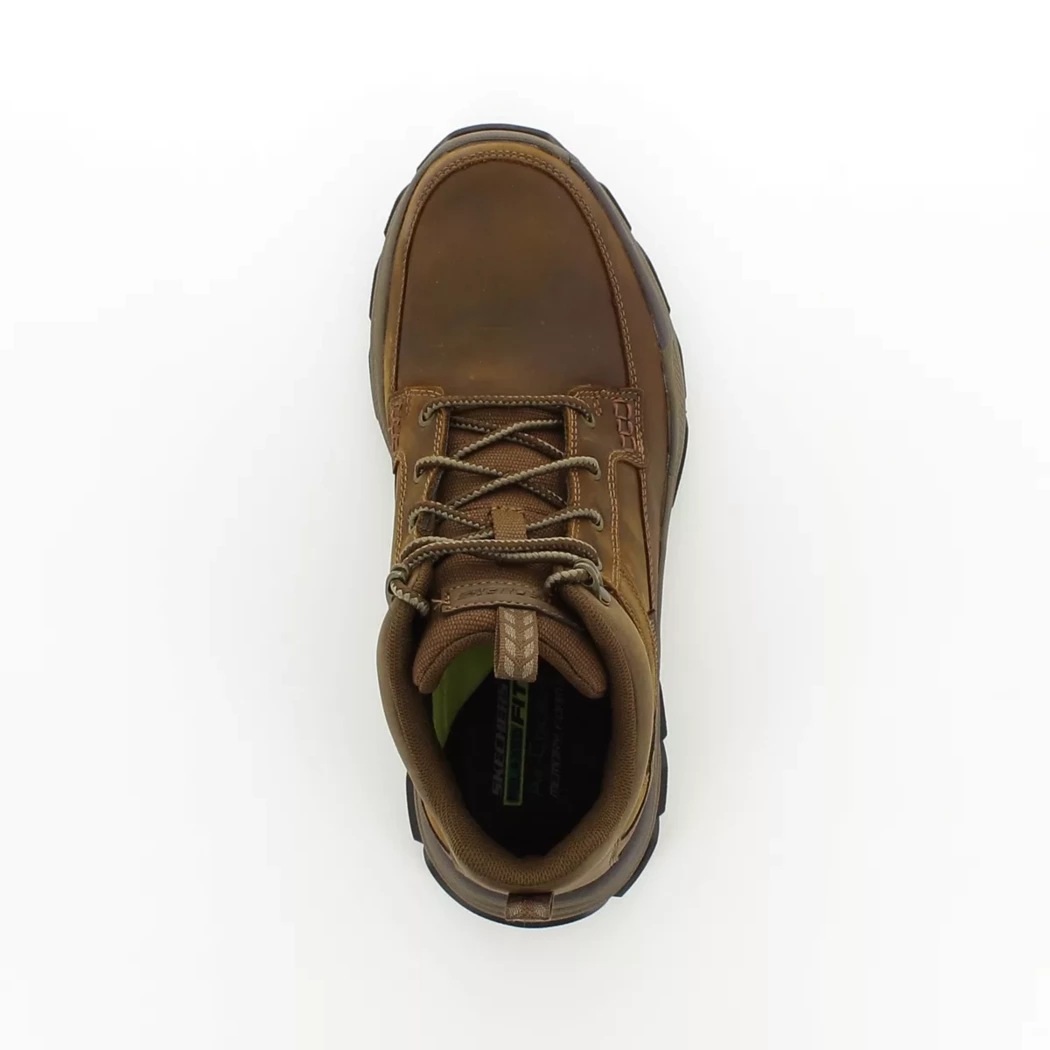 Image (6) de la chaussures Skechers - Bottines Marron en Cuir synthétique