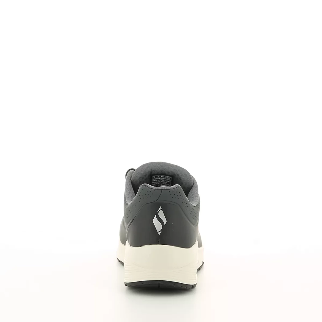 Image (3) de la chaussures Skechers - Baskets Gris en Cuir synthétique