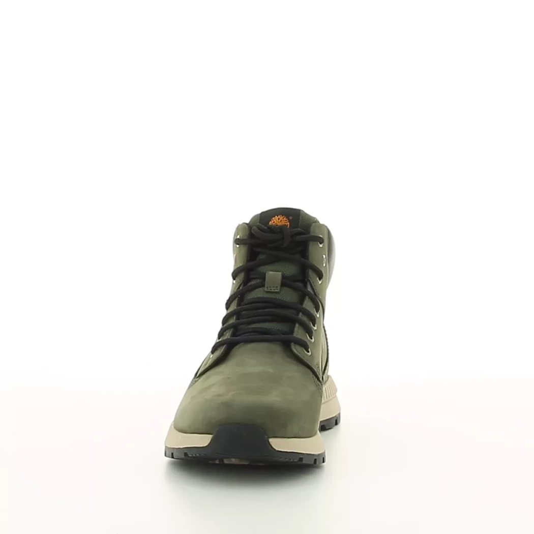 Image (5) de la chaussures Timberland - Bottines Vert en Cuir nubuck