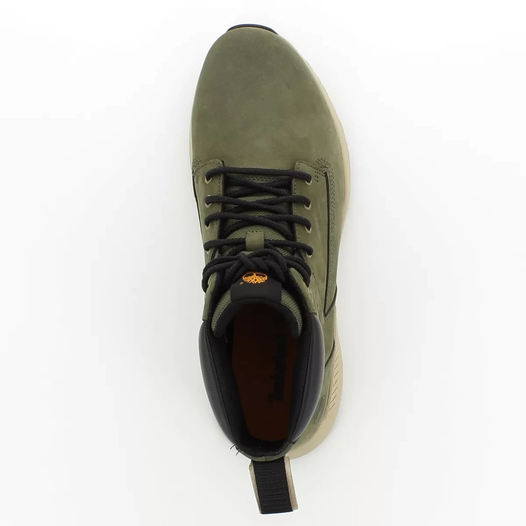Image (6) de la chaussures Timberland - Bottines Vert en Cuir nubuck
