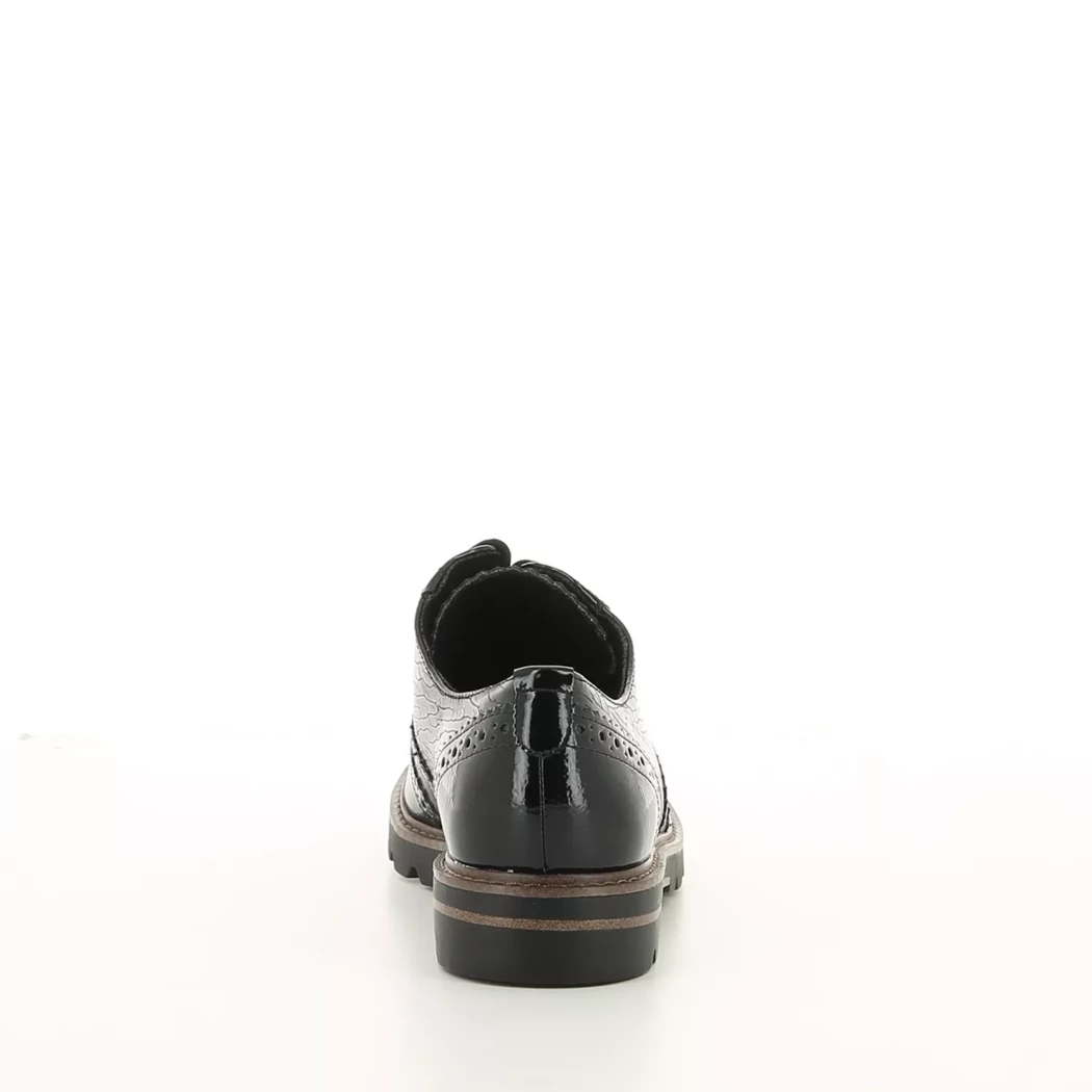 Image (3) de la chaussures Marco Tozzi - Chaussures à lacets Noir en Cuir synthétique