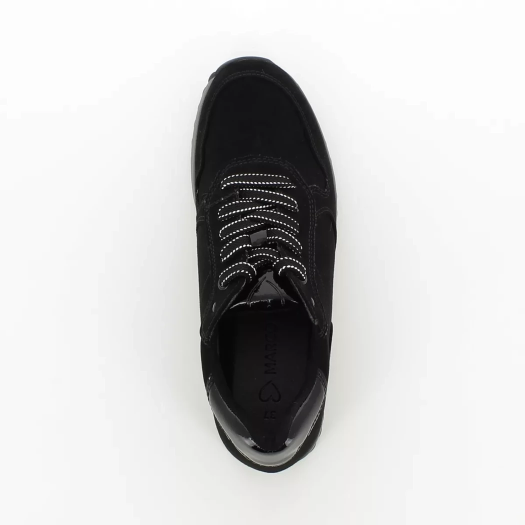 Image (6) de la chaussures Marco Tozzi - Baskets Noir en Cuir synthétique