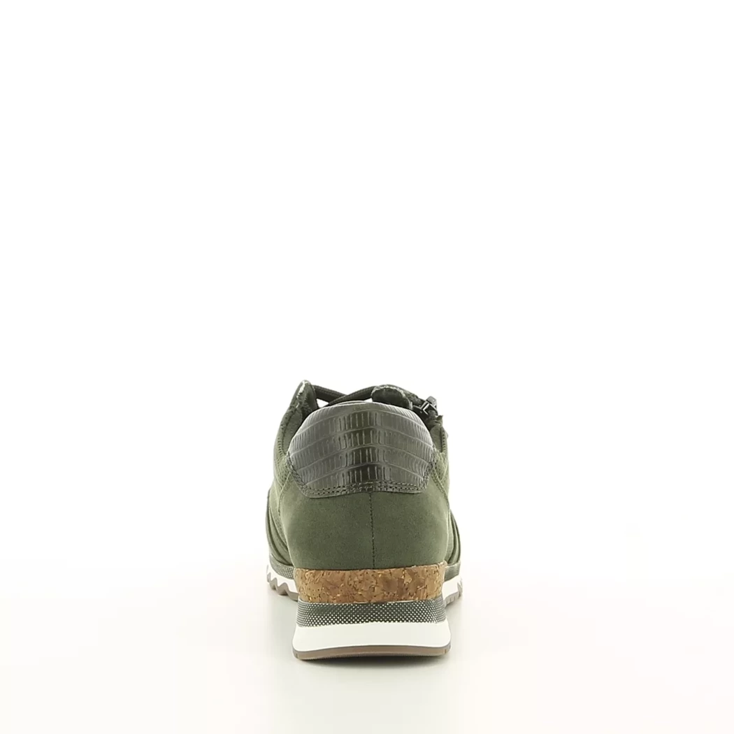 Image (3) de la chaussures Marco Tozzi - Baskets Vert en Cuir synthétique