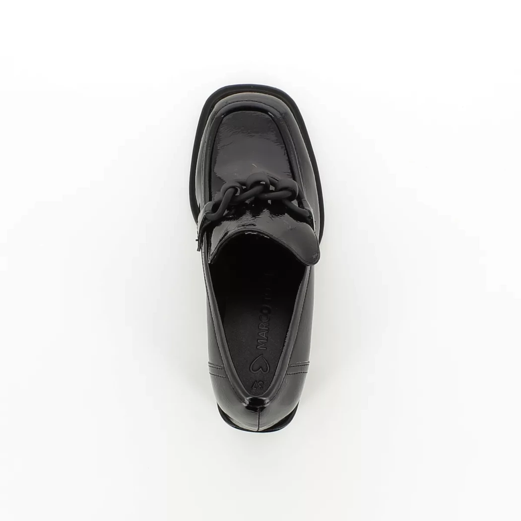 Image (6) de la chaussures Marco Tozzi - Mocassins Noir en Cuir synthétique