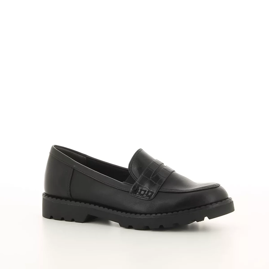 Image (1) de la chaussures Tamaris - Mocassins Noir en Cuir