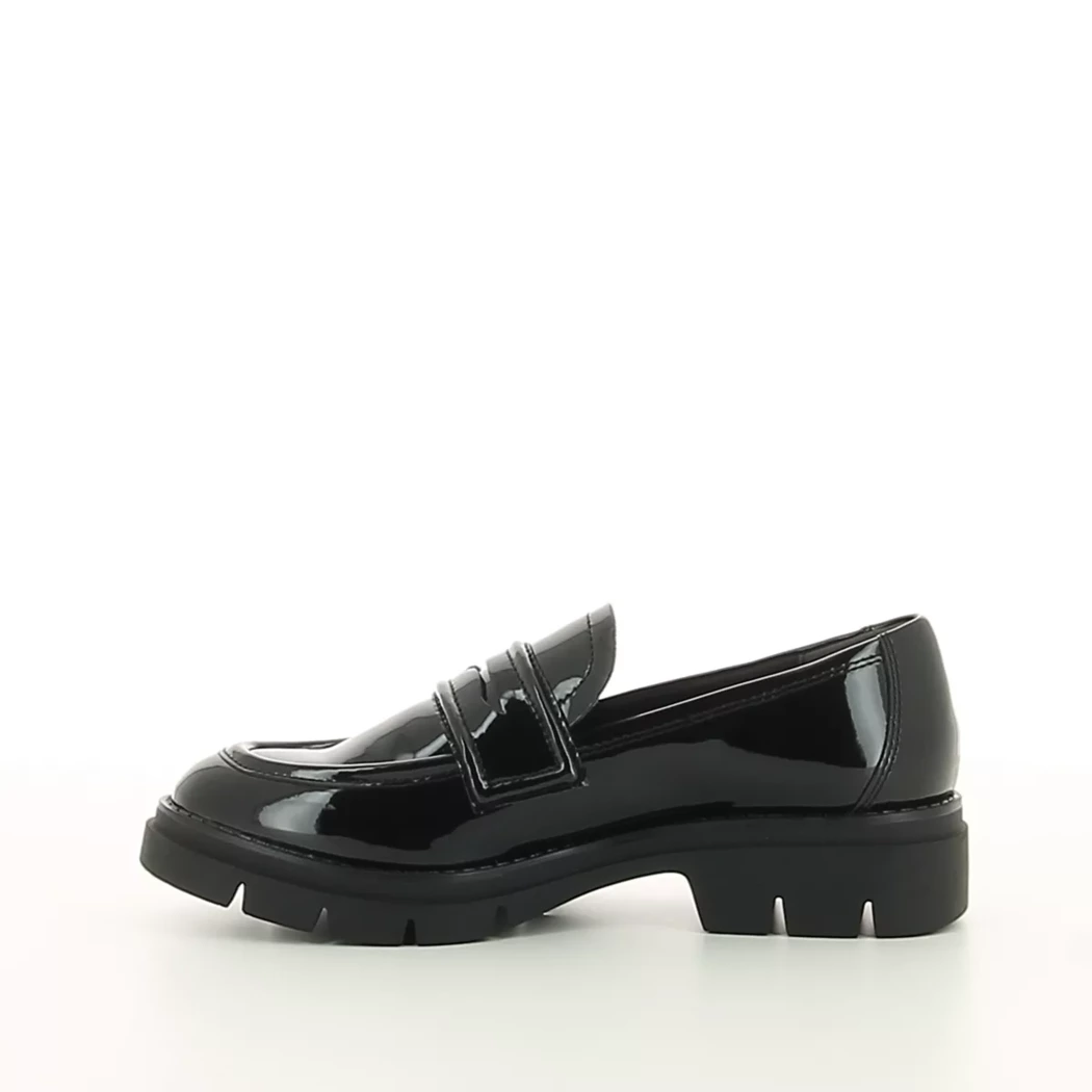 Image (4) de la chaussures Tamaris - Mocassins Noir en Cuir vernis