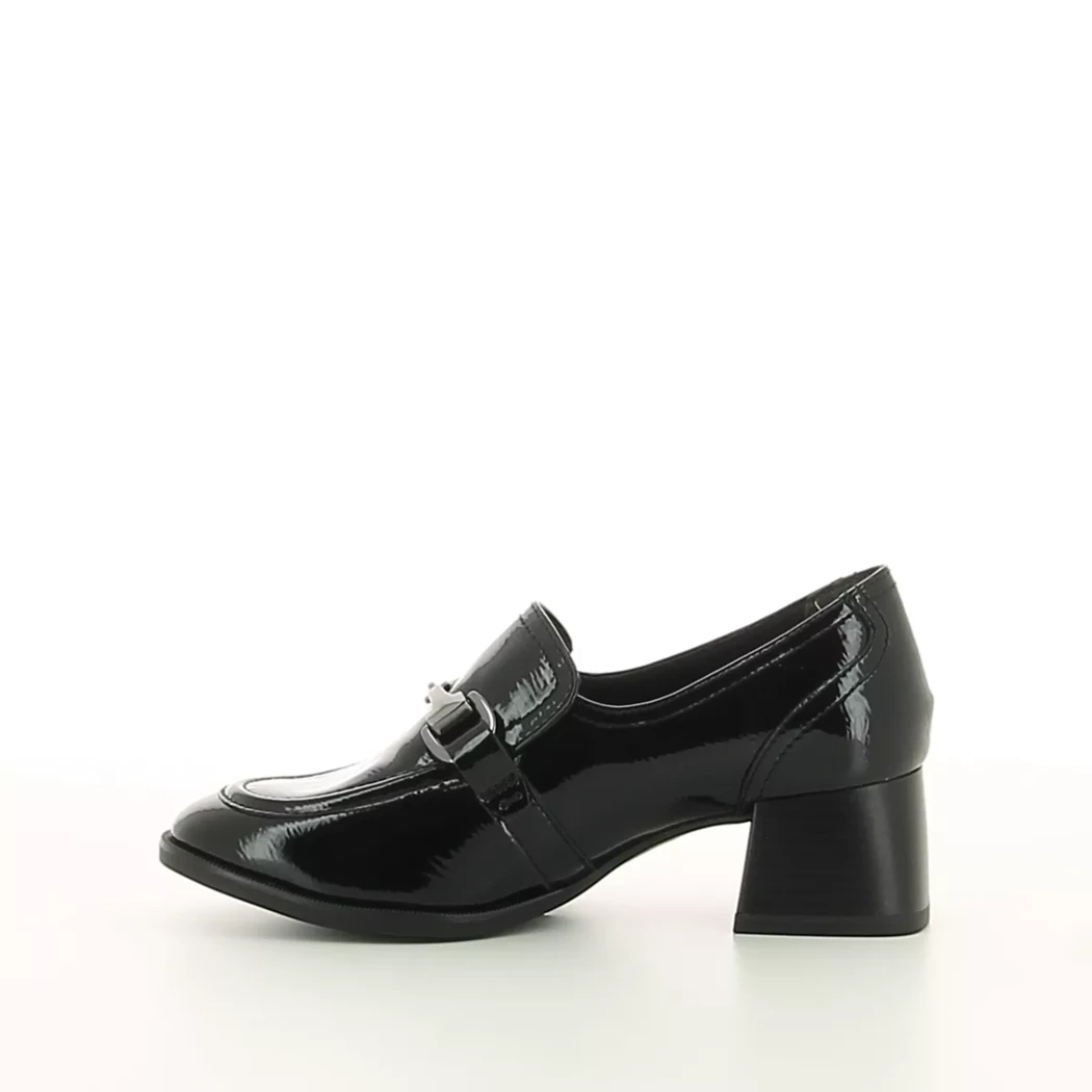 Image (4) de la chaussures Tamaris - Mocassins Noir en Cuir vernis