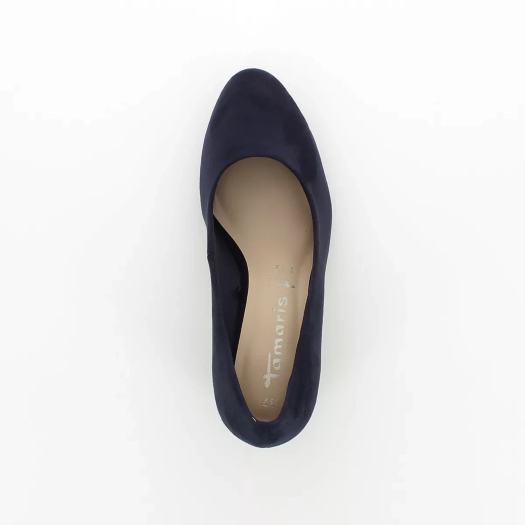 Image (6) de la chaussures Tamaris - Escarpins Bleu en Cuir synthétique